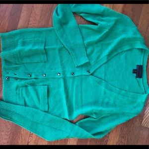 Green J.Crew Sweater